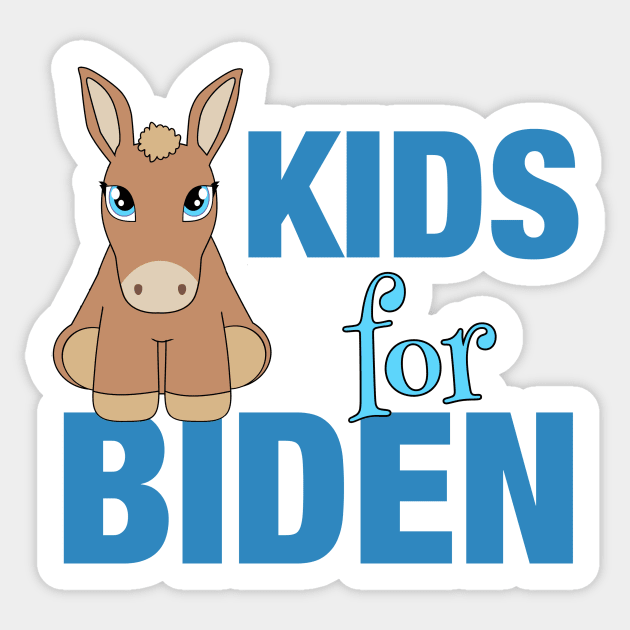 Kids for Biden Sticker by epiclovedesigns